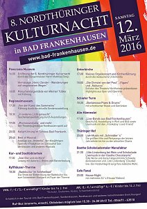 Nordth&uuml;ringer Kulturnacht in Bad Frankenhausen