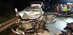 Schwerer Unfall auf der B4