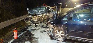 Schwerer Unfall auf der B4