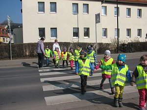 Verkehrssicherheitstag in der Kita Wipperg&auml;rtchen