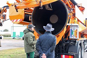 Wasserwirtschaft pr&auml;sentierte sich
