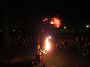 Osterfeuer am DOMIZIL