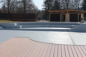 Massenandrang im Kurpark Bad Frankenhausen