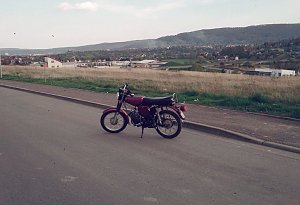Moped S 51  am Samstag in Sondershausen entwendet