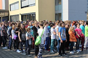 Raketenstart in Bad Frankenhausen