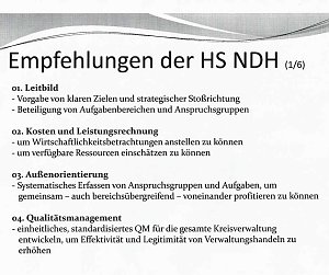 Landratsamt unter die Lupe genommen