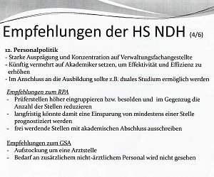 Landratsamt unter die Lupe genommen