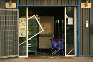 Geldautomat gesprengt