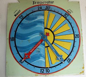 Nach Reparatur Freibadsaison gestartet