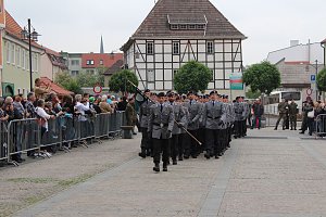 Vereidigung auf dem Marktplatz