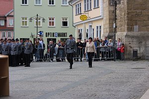 Vereidigung auf dem Marktplatz