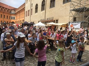 Tanzstudio Radeva beim Residenzfest in Sondershausen
