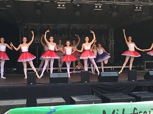 Tanzstudio Radeva beim Residenzfest in Sondershausen