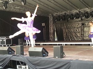 Tanzstudio Radeva beim Residenzfest in Sondershausen
