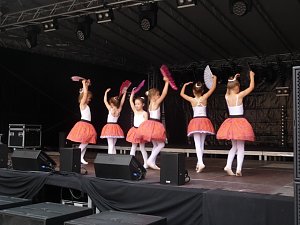 Tanzstudio Radeva beim Residenzfest in Sondershausen