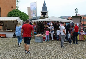Auflauf zum Abschluss Residenzfest