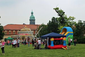 Auflauf zum Abschluss Residenzfest