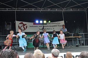 Auflauf zum Abschluss Residenzfest