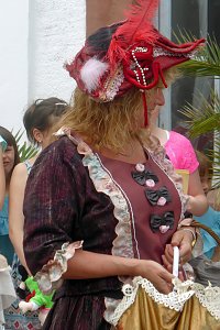 Beim Orangeriefest Bendeleben