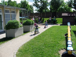 Verkehrssicherheitstag der Kita Bienchen