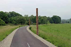 F&uuml;r den Unstrut-Werra-Radweg geworben