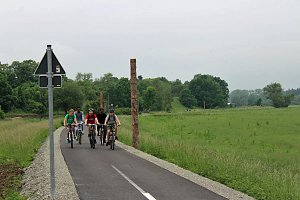 F&uuml;r den Unstrut-Werra-Radweg geworben