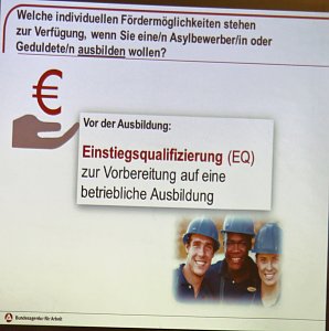 Mit Unternehmern gefr&uuml;hst&uuml;ckt