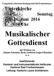 Musikalischer Gottesdienst und Tierisches Sommerfest