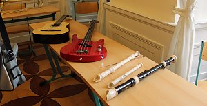 Und am Nachmittag Schuljahresabschlusskonzert