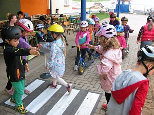 Verkehrssicherheitstag der Kita Zwergenland  Kalbsrieth