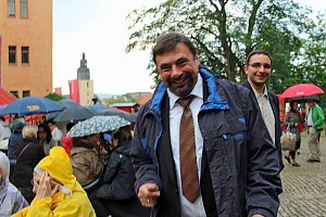 Nass vor der Premiere