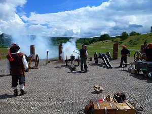 Gro&szlig;e Kanonade auf dem Dickkopf