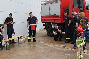Unwettereinsatz auf Feuerwehrfest in Bebra