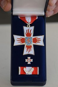 Unwettereinsatz auf Feuerwehrfest in Bebra