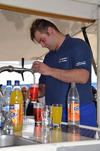 Unwettereinsatz auf Feuerwehrfest in Bebra