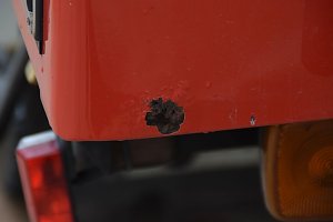 Unwettereinsatz auf Feuerwehrfest in Bebra