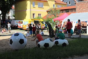 Mit Fu&szlig;ball in die Ferien gestartet