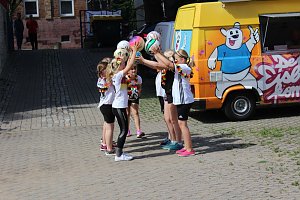 Mit Fu&szlig;ball in die Ferien gestartet