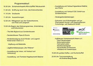 Großes Landesfest der Gartenfreunde in Artern