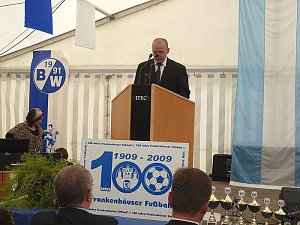 Festakt 100 Jahre Frankenh&auml;user Fu&szlig;ball