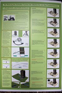 Stabilisierungsarbeiten am Schiefen Turm abgeschlossen