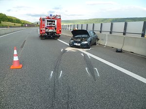 Unfall auf der Autobahn