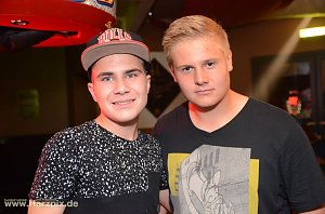 Schaumparty in der Webe