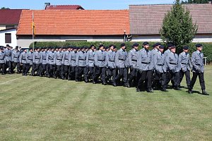 Traumhaftes Sommerwetter bei Vereidigung