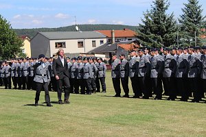 Traumhaftes Sommerwetter bei Vereidigung