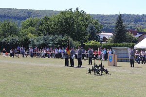 Traumhaftes Sommerwetter bei Vereidigung