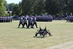 Traumhaftes Sommerwetter bei Vereidigung