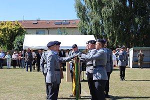 Traumhaftes Sommerwetter bei Vereidigung
