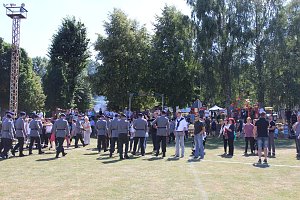Traumhaftes Sommerwetter bei Vereidigung