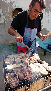 Linke Stadtratsfraktion grillte in Arterner Suppenk&uuml;che